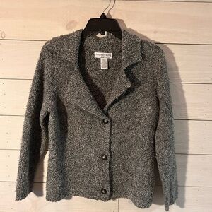 Sag Harbor Charcoal Knit Sweater